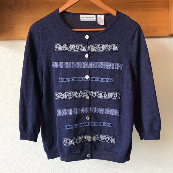 Alfred Dunner Cardigan Sweater - Picture 2 of 14